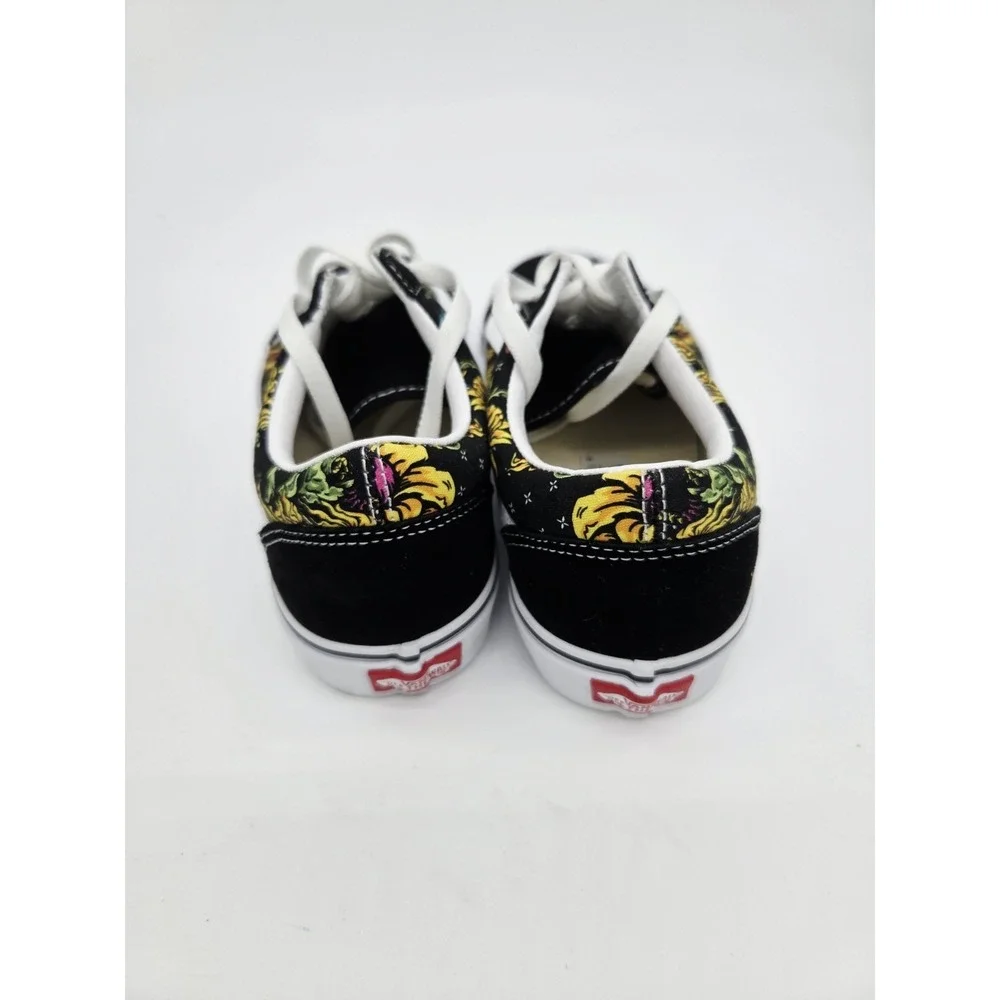 New Vans Old skool Beauty Skull Men Women Unisex Rare‎ Mens 8.5 Womens 10